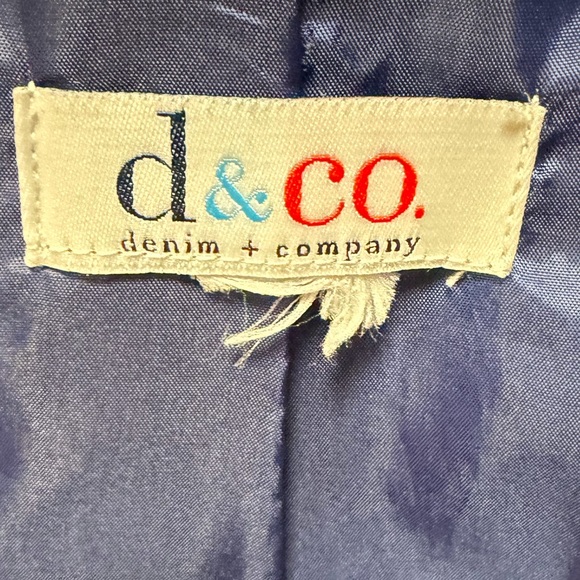 Denim & Company Blue Button-Up Jacket 3X - Picture 11 of 12